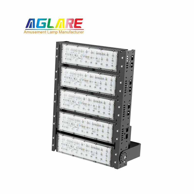 led彩色投光灯 带？？？250W变色RGB泛光灯游乐园公园景观户外照明