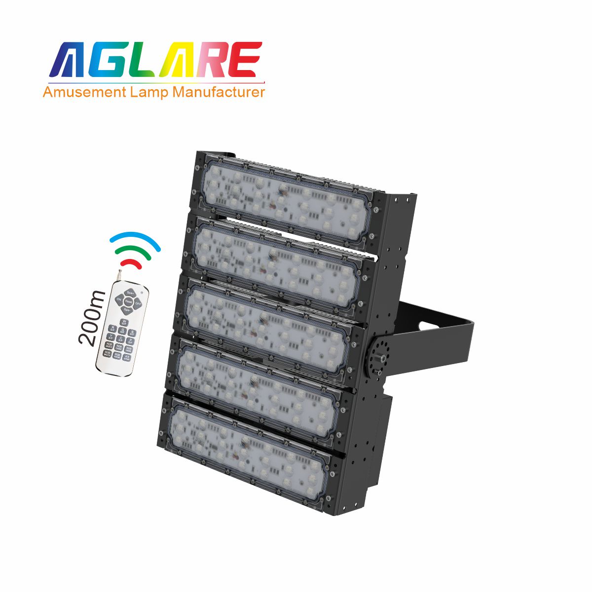 250W LED彩色投光灯RGB景观灯户外射灯带？？仄